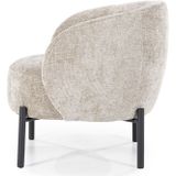 By-Boo Fauteuil Oasis Taupe Taupe - Stof