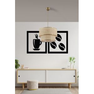Arabic House Hanglamp Hazeran Ecru Wit - Metaal/Katoen