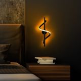 Arabic House Wandlamp Likma Zwart - Metaal