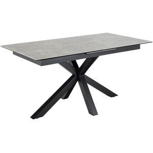 Eettafel Durgan Keramiek Grijs Uitschuifbaar 170/210cm - Giga Living - Keramiek