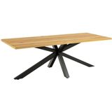 Eettafel Ties MDF Naturel 220cm - Giga Living - MDF