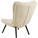 Fauteuil Rocchetta Beige - Giga Living - Rubberhout