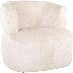 Richmond Fauteuil Donna Wit Chenille - Polyester