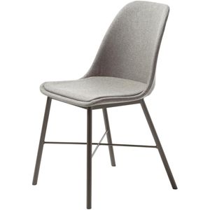 Eetkamerstoel Whistler Up Grijs Fabric - Giga Living - Stof/Metaal