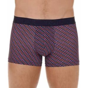 Hom Sport Trunk Hal | Maat: S | Kleur: Marine Blauw/Print