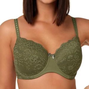 After Eden D-Cup & Up Voorgevormde bh LOÏS | Maat: 70E | Kleur: Khaki