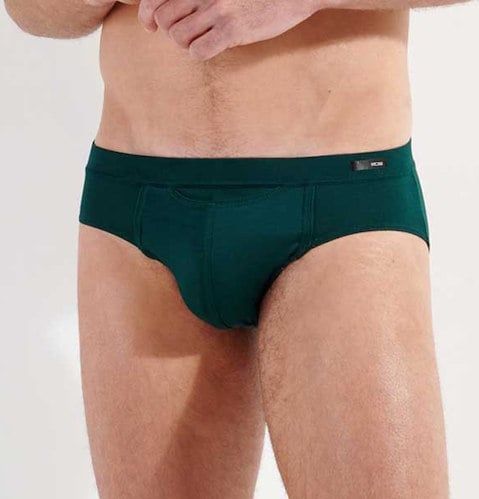 Hom Heren Slip Comfort  | Maat: L | Kleur: Groen