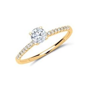 Diamanten ring 18 karaat goud