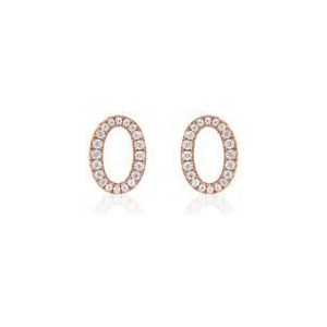 Lab Grown diamanten oorstekers voor dames in roségoud