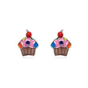 Oorknopjes voor kinderen muffin met kers