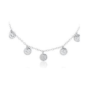 925 sterling zilveren ketting met ronde hangers