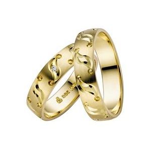 Trouwringen geelgoud 5mm