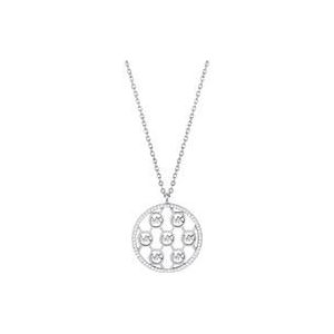 Ketting voor dames in sterling zilver met Zirkonia