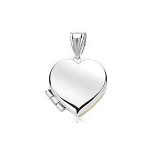 Medaillon hartvormig 8 karaat goud