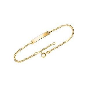 Gegraveerde armband voor dames in 9 karaat goud