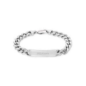 Clash gepantserde armband voor heren, roestvrij staal, graveerbaar