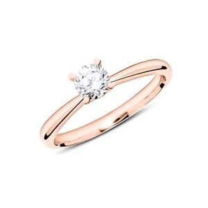 14 karaat rosegouden ring met Diamant 0,50 ct.
