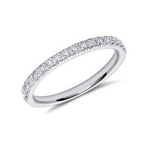 Kostbare Diamanten ring 18 karaat witgoud