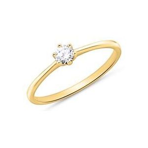 14k gouden Diamanten ring
