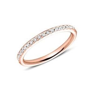 14 karaat roségouden eternity ring 2Diamant