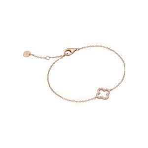 Damesarmband in 925 sterling zilver met Zirkonia, rosé