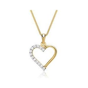 8 karaat gouden ketting & gouden hanger