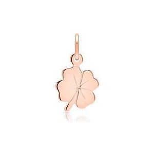 925 verguld zilveren hanger klavertje