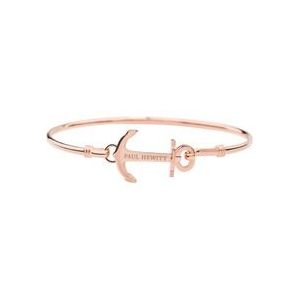 Anker manchet armband van roségoud verguld roestvrij staal