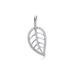 Hangerblad 14k witgoud 39 Diamanten