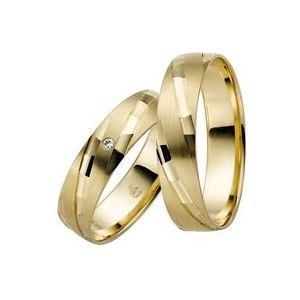 Trouwringen geelgoud 5mm