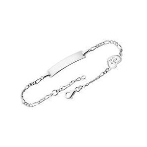 925 sterling zilveren graveerbare hart met engel armband