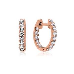 Oorsieraden voor dames in roségoud met diamant