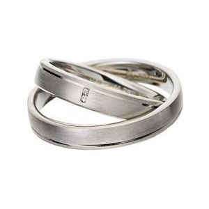Trouwringen witgoud 4mm