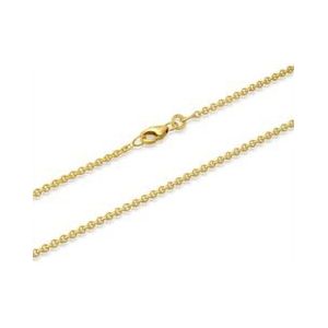 8 karaat gouden ketting: ankerketting goud 45cm