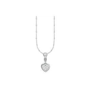 925 Sterling Zilveren Ketting Hart Van Thomas Sabo Met Zirkonia