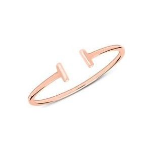 Ring in sterling zilver roségoud verguld