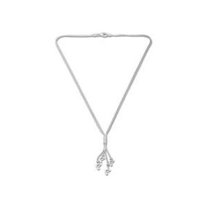 Exclusieve zilveren ketting met dolfijn hanger