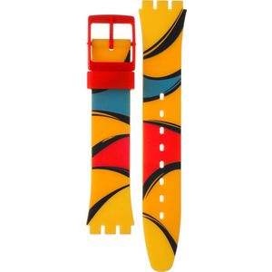 Swatch Plastic - Originals Medium (34mm) /Access/Solar/Musicall/Stop - G/SK/SL/SR/SS/SO28 AGR152 GR152 The Blessing Sign Horlogeband