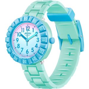 Flik Flak 5+ Power Time FCSP126 Blue Splash Horloge