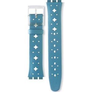Swatch Plastic - Originals Medium (34mm) /Access/Solar/Musicall/Stop - G/SK/SL/SR/SS/SO28 AGE108 GE108 Hazy Sky Horlogeband