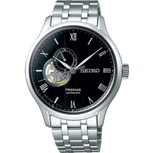 Seiko - Presage - Heren Horloge - Zilver - RVS - Automaat
