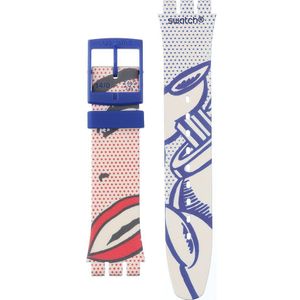 Swatch Plastic - Originals Large (41mm) SUO/SO29/SO32 ASUOZ352 Girl by Roy Lichtenstein Horlogeband