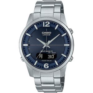 Casio LCW-M170D-2AER Radio Controlled Heren Horloge Titanium - Zilverkleurig - Ø 39,5 mm