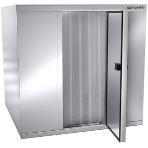 Roestvrijstalen vriescel - 2100x1500mm - 4,14m³ - incl. lamellen