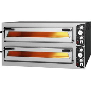 Elektrische pizzaoven - 6+6x 35cm (Breedte) - Handmatig