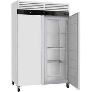 Roestvrijstalen koelkast ECO - 1200 liter - met 2 roestvrijstalen deuren - Binnenzijde deur gemaakt van kunststof