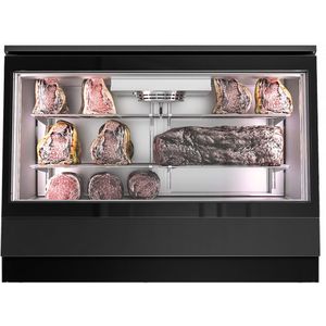 Vleesrijpingskast koelvitrine - 1400mm - Zwart