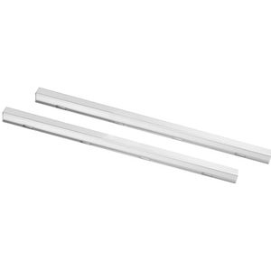 Roestvrijstalen rails - 580mm - EN 60x40 - voor BKIB