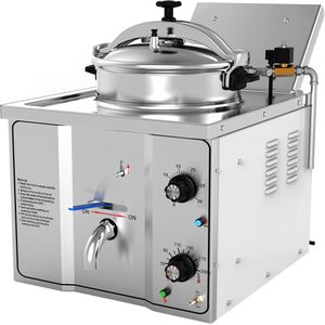 Elektrische hogedrukfriteuse - 15 liter - 3 kW - Handmatig