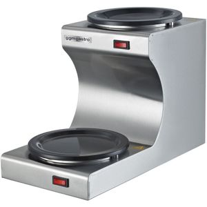 Warmhoudplaat - voor 2 koffie- of theepotten Ø 174 mm per stuk - 160 Watt